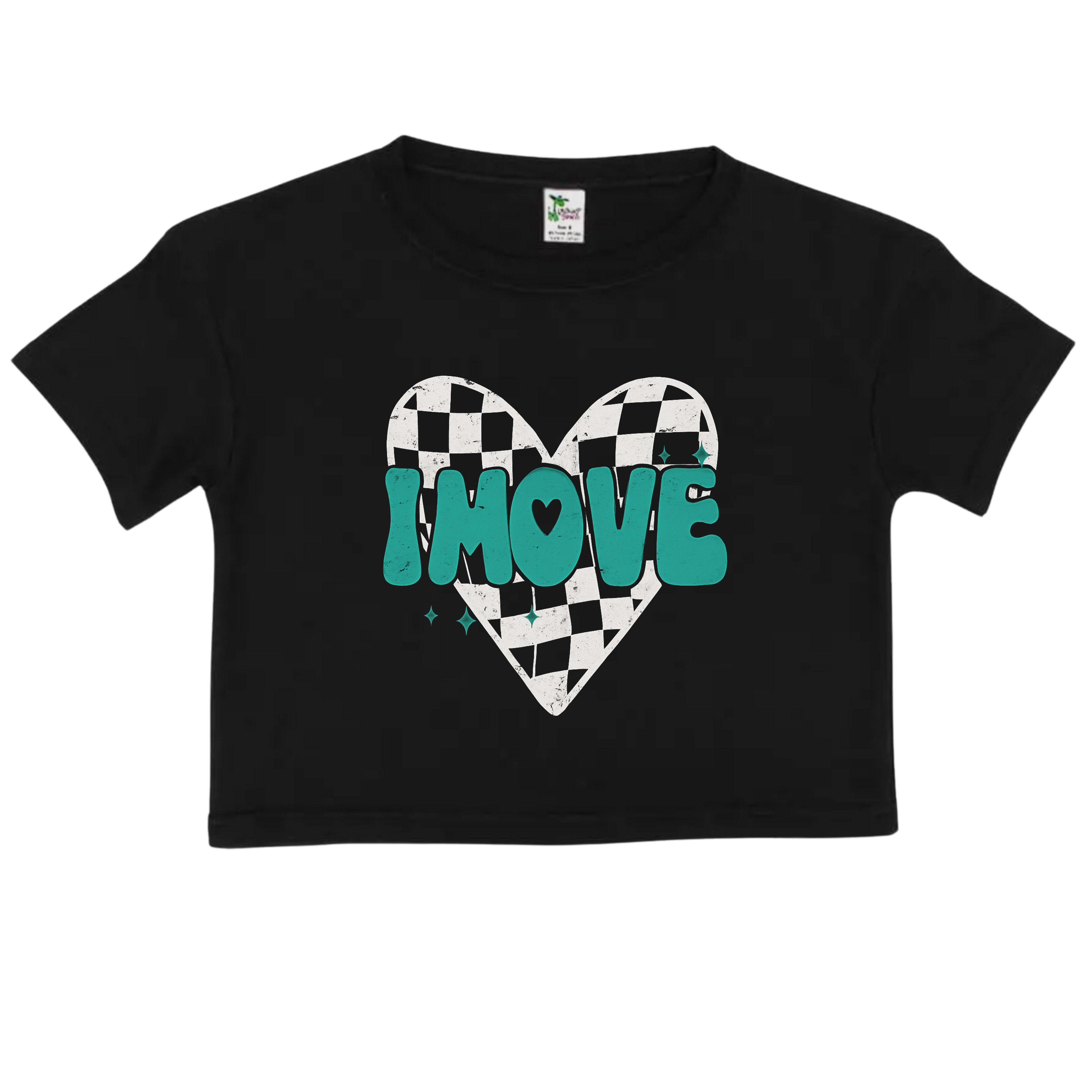 IMOVE Black cropped Tshirt