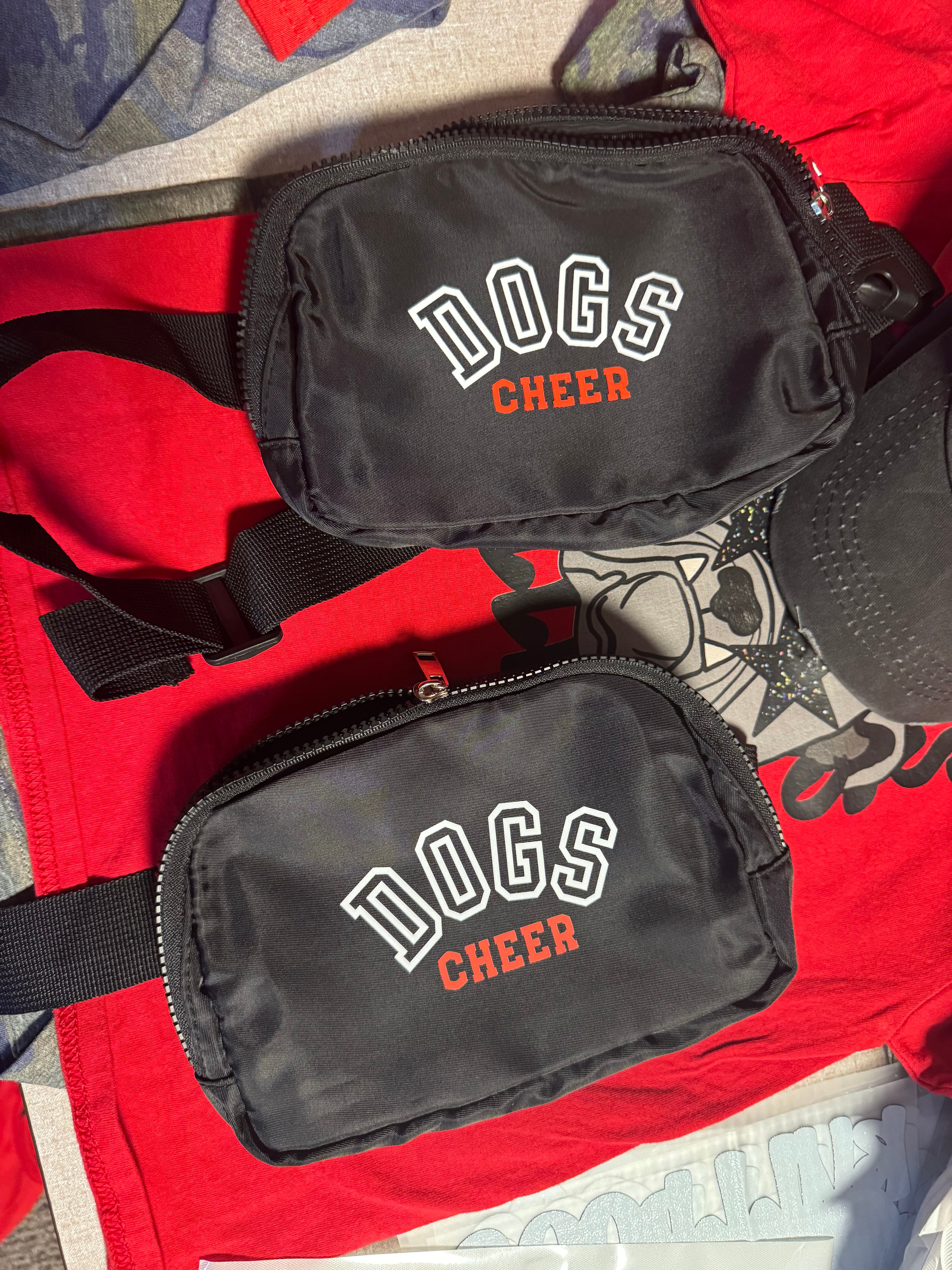 Bulldogs Cheer Belt Bag