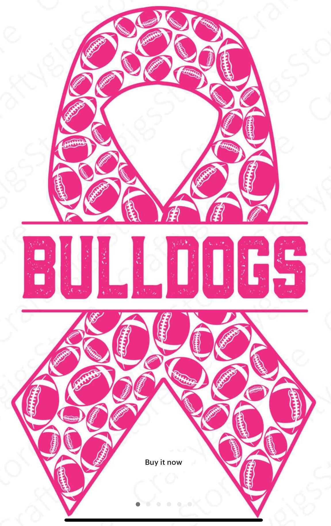 Bulldogs PINK OUT