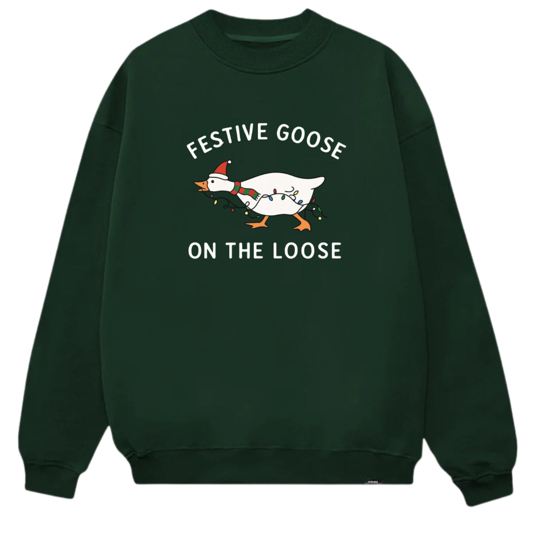 Christmas- Silly Goose (white letters)