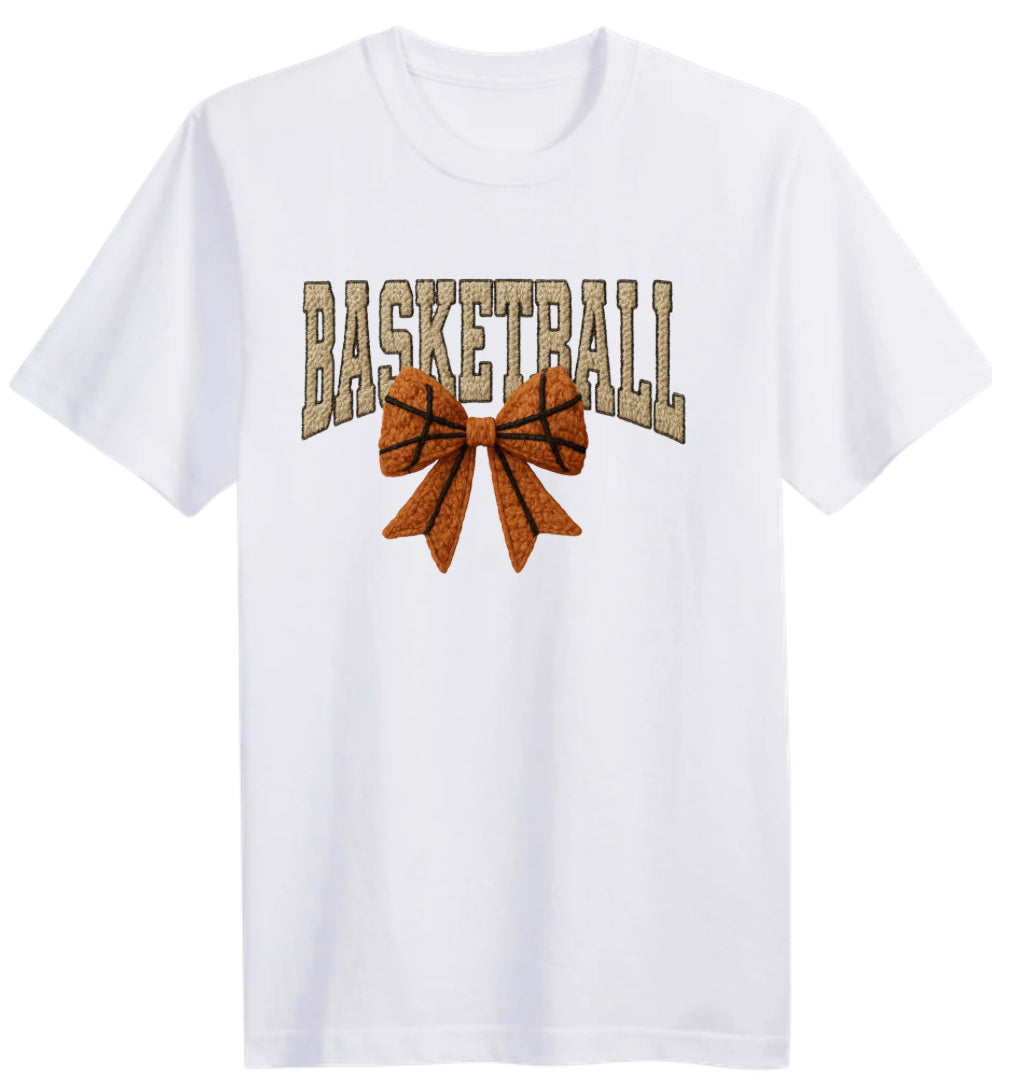 Basketball Yarn Print