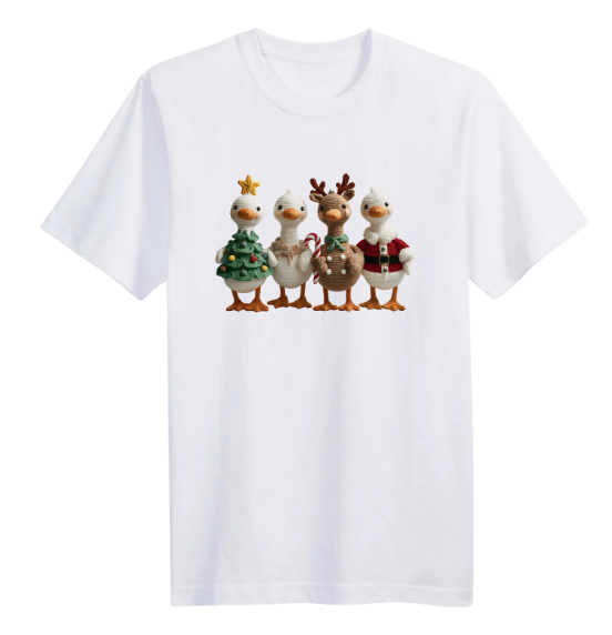 Christmas Yarn Ducks